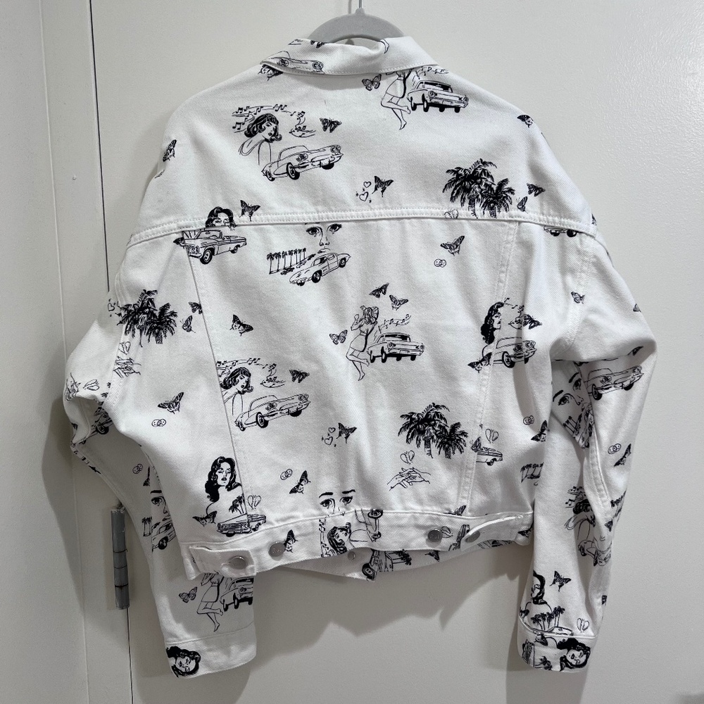 The Reformation Joyride Relaxed Denim Jacket - Picture 3 of 5